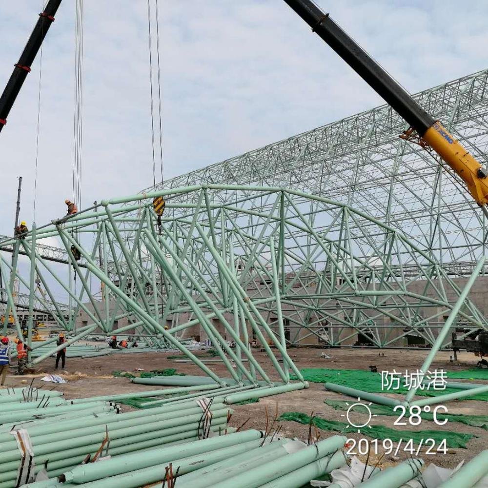 Prefabricated Steel Structure Space Frame Roofing Space Frame Structure Stadium